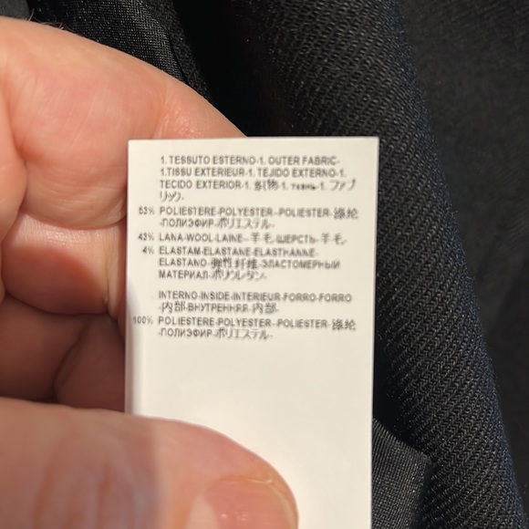 Versace Collection Mens dress coat - Picture 4 of 7